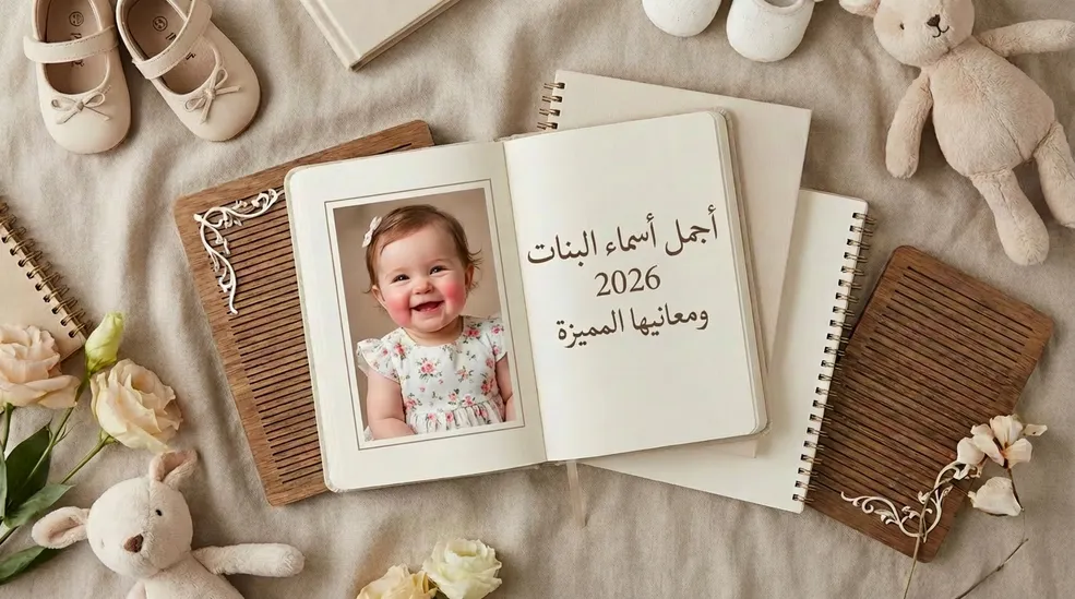 أجمل أسماء البنات 2026 ومعانيها المميزة