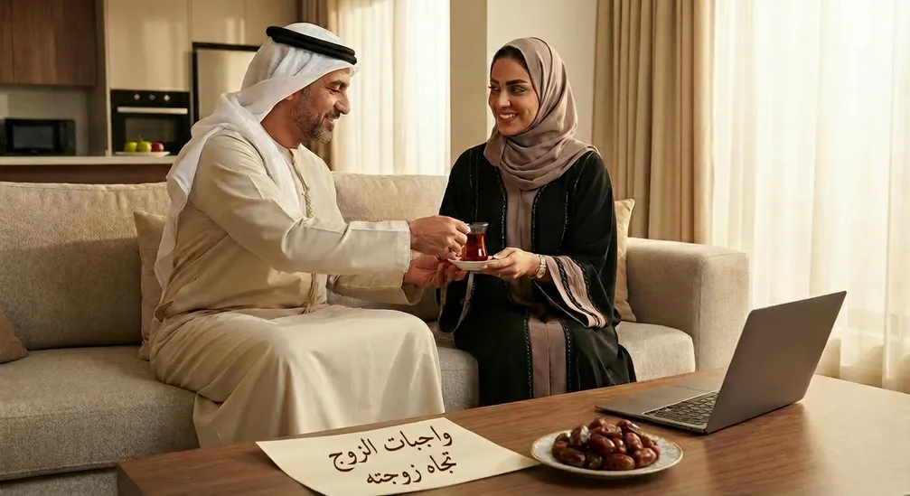 واجبات الزوج تجاه زوجته