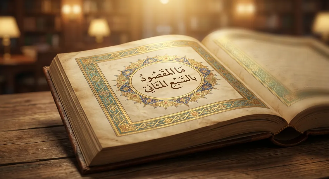 ما المقصود بالسبع المثاني