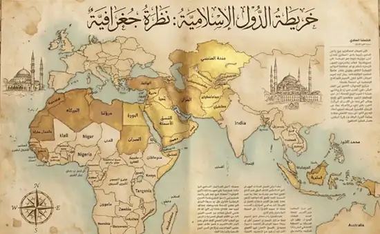 كم عدد الدول الإسلامية في العالم